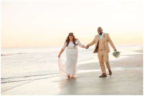 Hilton Head Beach Wedding | Christy + Dewayne | Glowing Amber ...