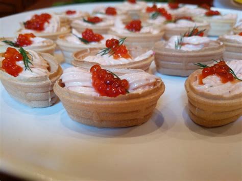 Salmon Mousse Tartlets | A Perfect Hors d'Ouevre - Cooking To Entertain