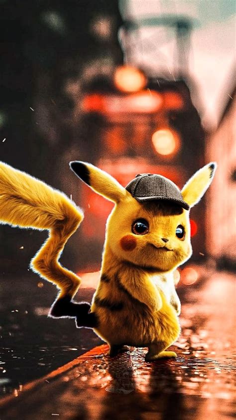 Cool Pikachu, Walking On Street, animation, HD phone wallpaper | Peakpx