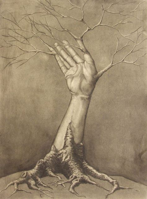 Tree Limb. | Surreal art, Metamorphosis art, Art drawings