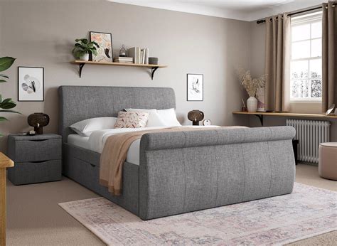 Lucia Upholstered Bed Frame | Dreams