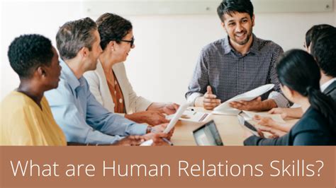 What are Human Relations Skills? - Resume Inventor