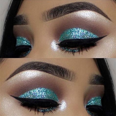 Eye makeup goals! @vemakeup713 so stunning with Sparkling Powder in [Mystic Wave] #jcatbeauty # ...