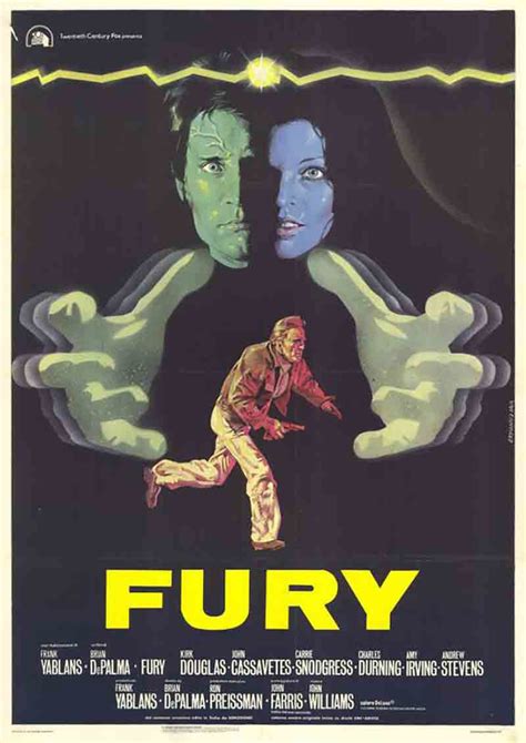 Italian poster for The Fury (Brian De Palma, USA, 1978). | Good movies on netflix, Fury movie ...