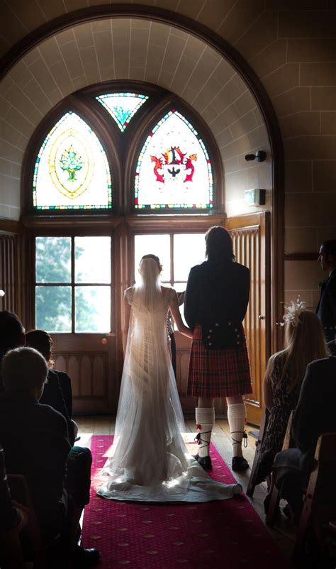 Let's get married in a Scottish castle! An elegant Scottish castle wedding at Dalhousie Castle ...