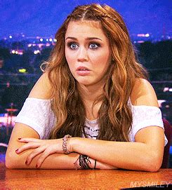 Shocked Miley Cyrus GIF - Find & Share on GIPHY