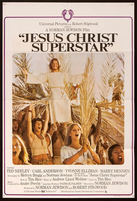 Jesus Christ Superstar Vintage Movie Poster