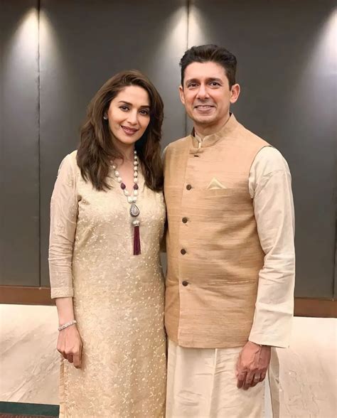 Madhuri Dixit with her husband : r/MadhuriDixit