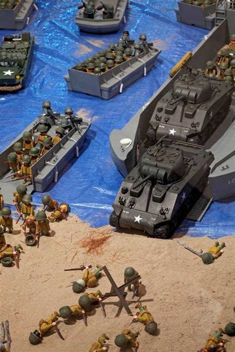 1944, le débarquement américain à Utah Beach Army Men Toys, Lego Ww2, Plastic Toy Soldiers ...