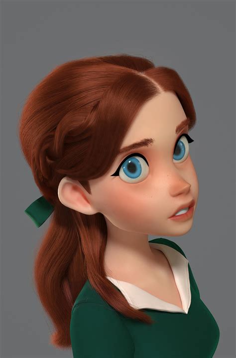 3D Character by miacat7 on DeviantArt