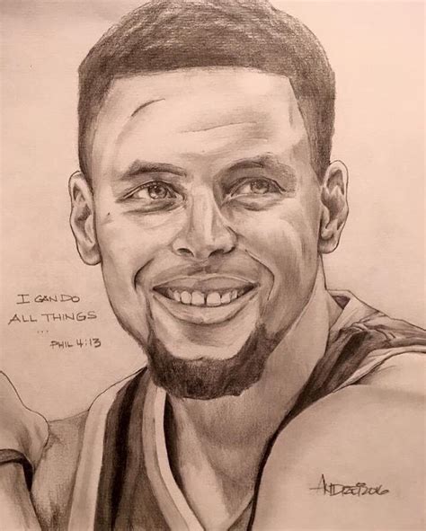 Colored Pencil Drawing, Pencil Drawings, Art Drawings, Stephen Curry ...