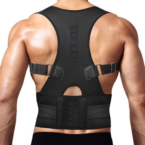 Amazon.com: XTERSION Back Brace Posture Corrector- Magnetic Lumbar Back ...