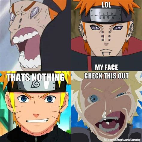 Funny Naruto Meme - Manga Memes: Face off!!