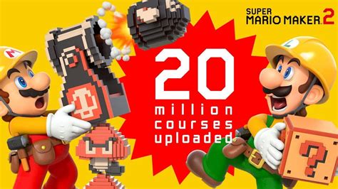 Ya se han creado más de 20 millones de niveles en Super Mario Maker 2 - Nintenderos