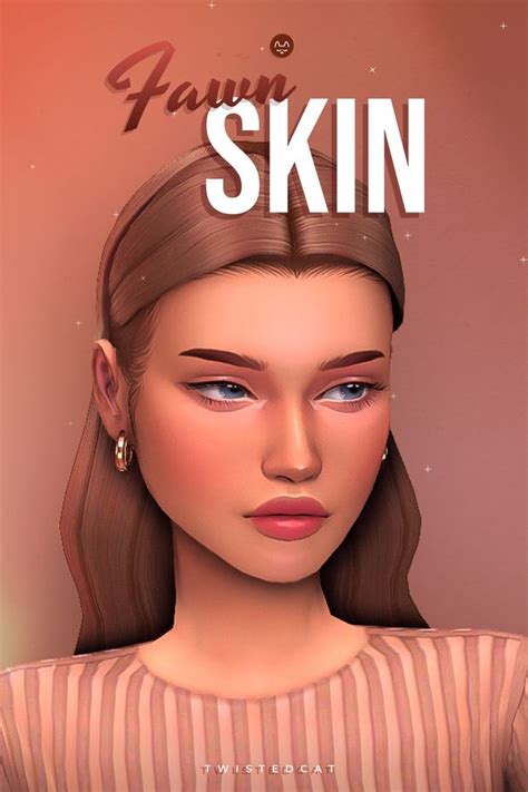 Fawn Skin Overlay | TwistedCat | Sims 4 cc eyes, The sims 4 skin, Sims 4