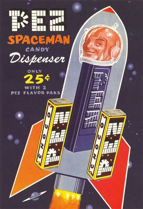 Candy dispenser, Vintage posters, Retro advertising