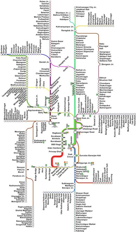 India train rail maps