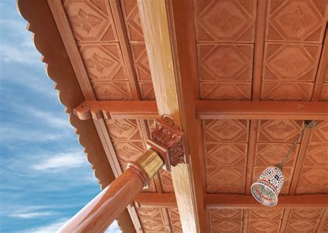 Ideal false ceiling for clay roofing - Ceiling Tiles