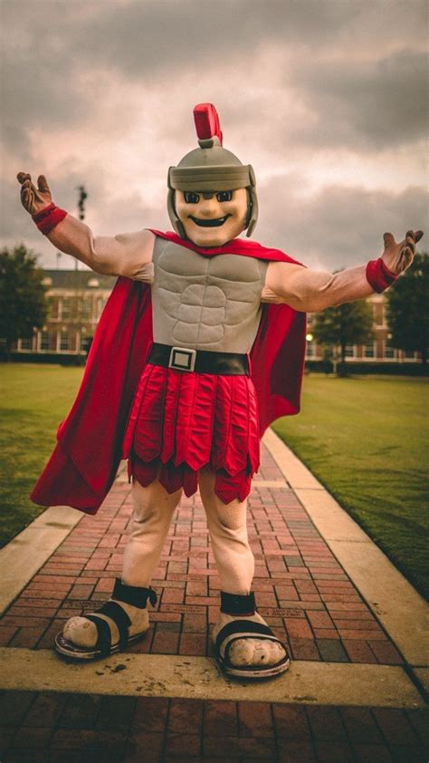 Troy Trojans mascot T-Roy | Troy trojans, Troy university, Troy