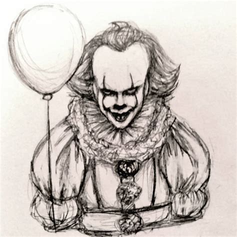 Pennywise Sketch by binkybunboy on DeviantArt