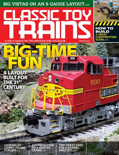 Classic Toy Trains March 2021 - Kalmbach Hobby Store