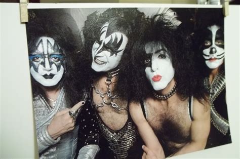 Kiss Rock Band 1970s Color Photo Image/poster - Etsy