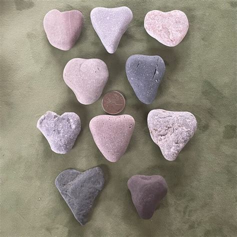 Heart Shaped Rocks - Etsy