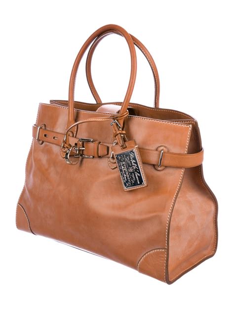 Ralph Lauren Leather Handle Bag - Handbags - WYG35877 | The RealReal