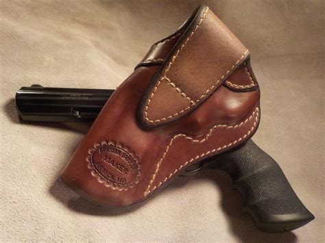 GP100 Field Holster - Gun Holsters, Rifle Slings and Knife Sheathes - Leatherworker.net