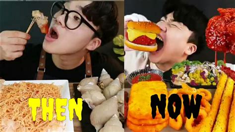 GONGSAM-TABLE || THEN VS NOW COMPILATIONS ASMR MUKBANG EATING SOUNDS - YouTube