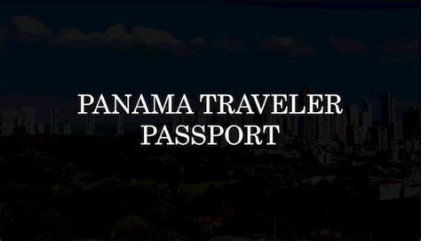 Panama Traveler Passport - Kraemer & Kraemer