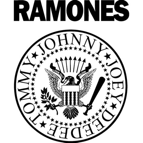 37 de los logos del rock más emblemáticos | Ramones, Ramones logo, Rock band logos