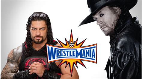 WrestleMania 33 The Undertaker vs Roman Reigns by alexc0bra on DeviantArt