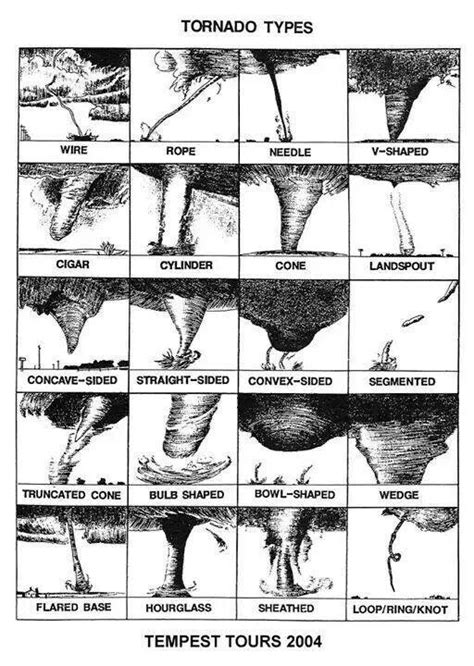 To wedge or not to wedge? Tornado types include many shapes and sizes. - U.S. Tornadoes