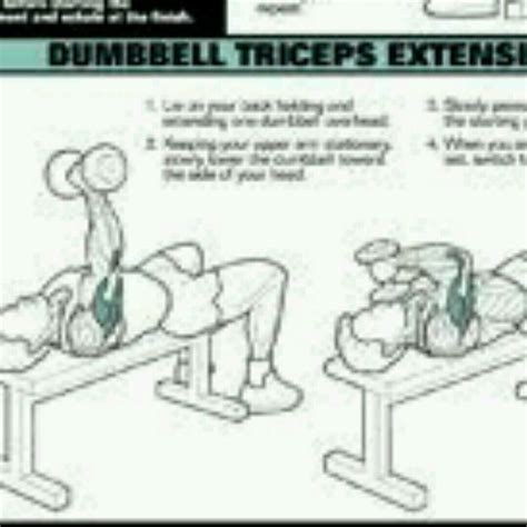 Dumbbell Tricep Extension by Samuel A. - Exercise How-to - Skimble