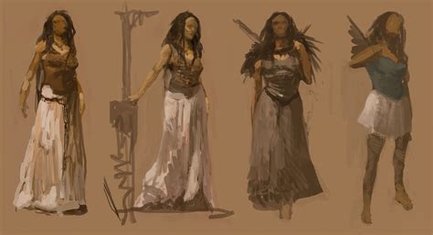 Freya Rough Concept Art - God of War Art Gallery | God of war, War art, Concept art