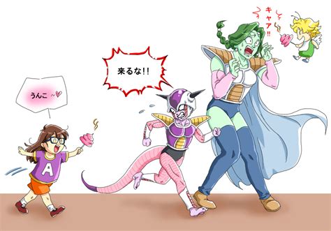 Don't come near to me!! by frieza-love on DeviantArt