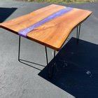 Locust Wood Slab Coffee Table by me. : r/woodworking