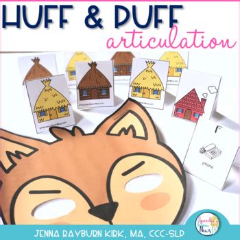 Huff and Puff Articulation: Three Little Pigs Activity by Jenna Rayburn Kirk