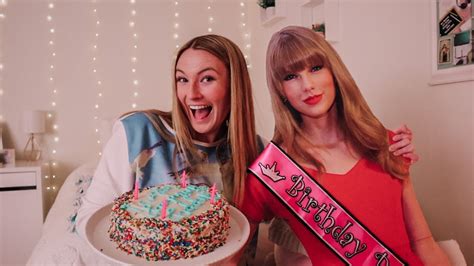 i threw taylor swift a birthday party🎂 - YouTube