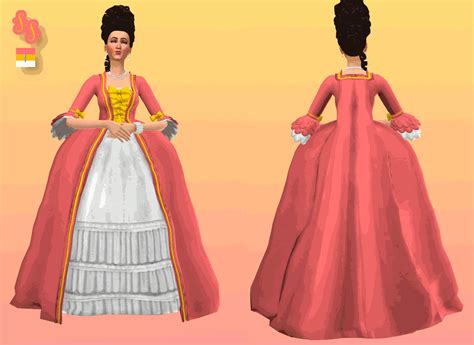 an animated image of a woman in a dress