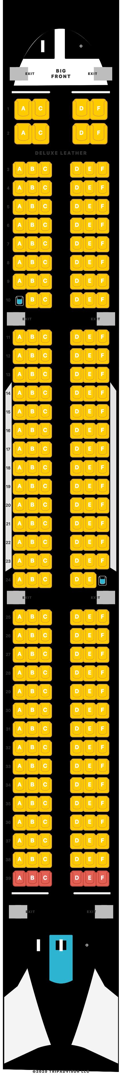 SeatGuru Seat Map Spirit - SeatGuru