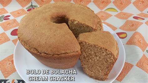 BOLO DE BOLACHA CREAM CRACKER, GOSTOSO E MUITO FÁCIL DE FAZER - YouTube