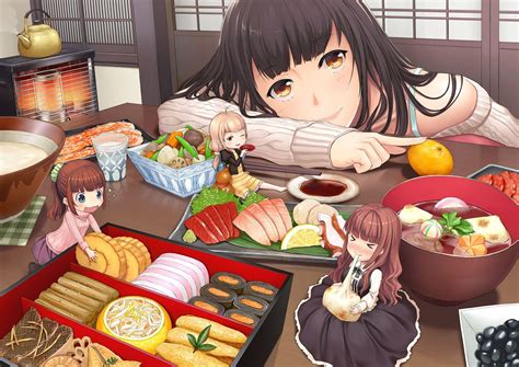 Japanese Food Anime HD Wallpapers - Wallpaper Cave