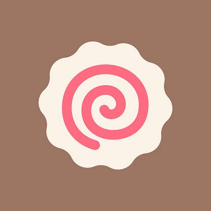 Narutomaki Icon Simple Vector Illustration Stock Illustration ...