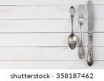 Vintage Cutlery Rustic Wood Free Stock Photo - Public Domain Pictures