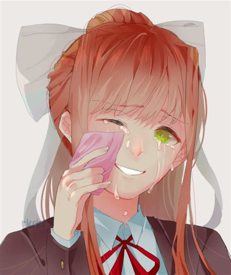 Crying Monika Ddlc Fanart : This page may contain a lot of spoilers.it's recommended you play ...