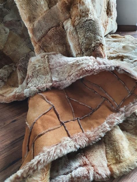 Hand made Genuine Sheepskin Throw Sheepskin Rug Throw | Etsy