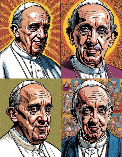 Pope Francis - AI Generated Artwork - NightCafe Creator