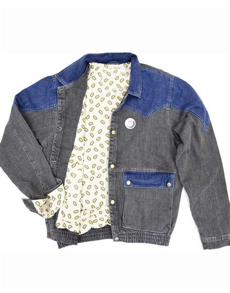 Marty Mcfly Denim Jacket | Back To The Future Denim Jacket